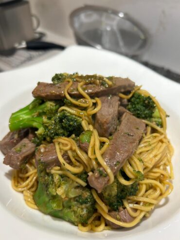 Six Ingredients and Ten Minutes Beef and Broccoli