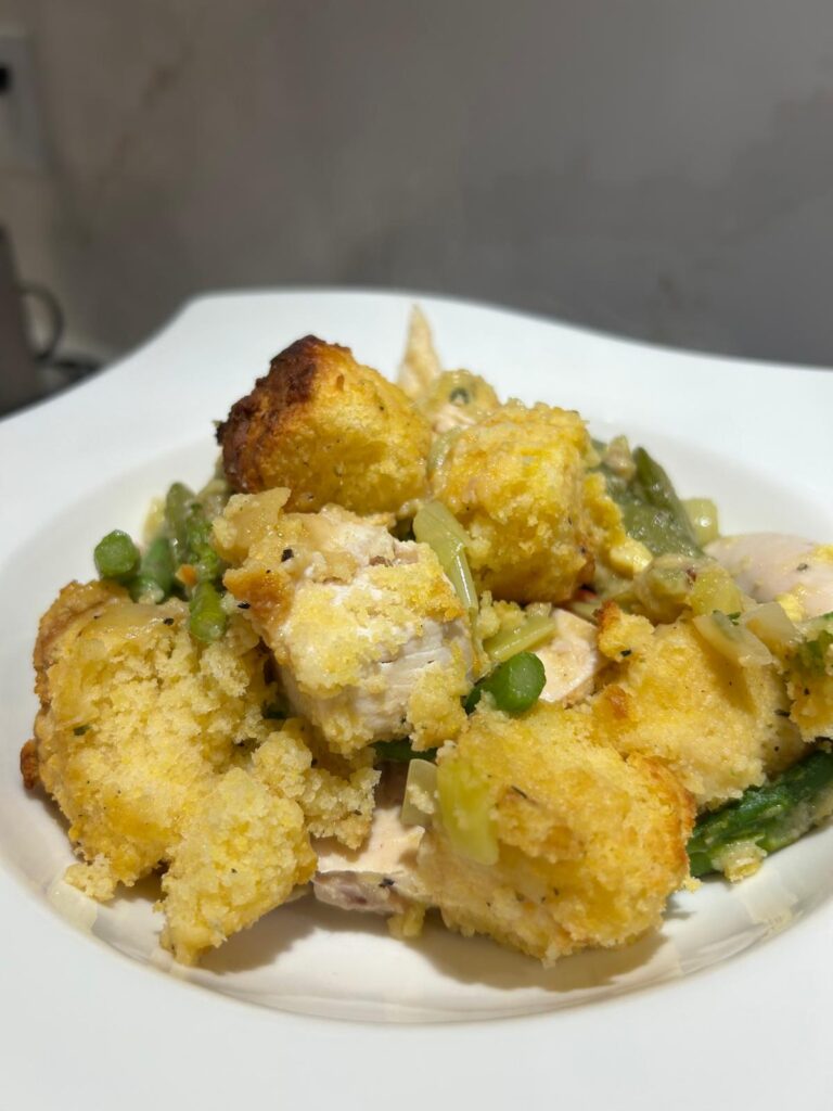 Chicken cornbread casserole Recipe