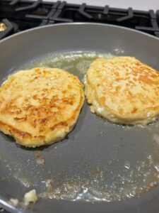 Cottage cheese pancakes