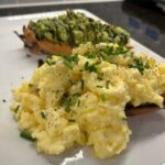 Creamy Cottage Cheese Scrambled Eggs