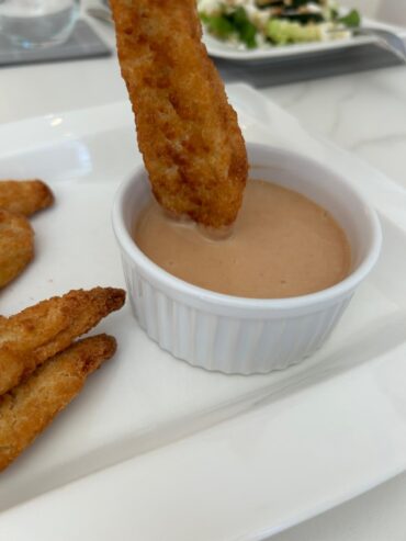 Honey mustard dipping sauce
