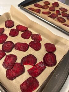 Roasted Beet Crisps