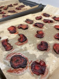 Roasted Beet Crisps