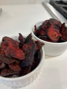 Roasted Beet Crisps