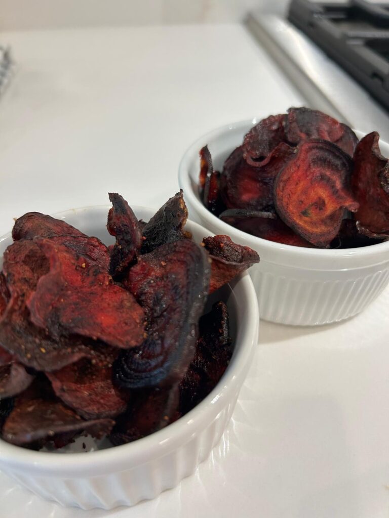 Roasted Beet Crisps