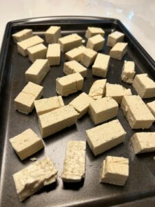 Simple sticky tofu bowl Recipe_ Add the Love by Julie Neville