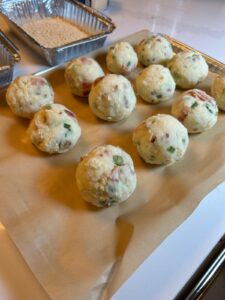 Bacon Cheddar Mash Potato Bites