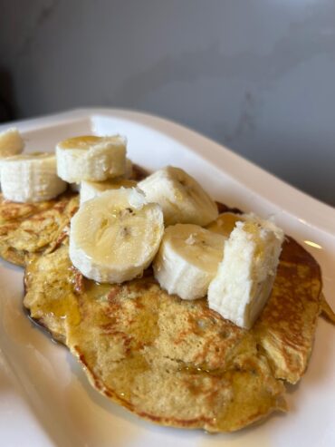 Banana Protein Pancakes