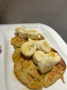 Banana Protein Pancakes