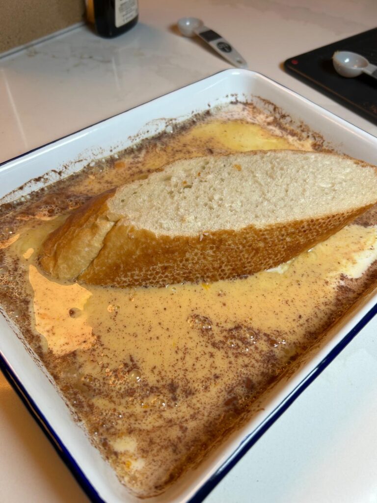 Fluffy Cinnamon French Toast with a Protein