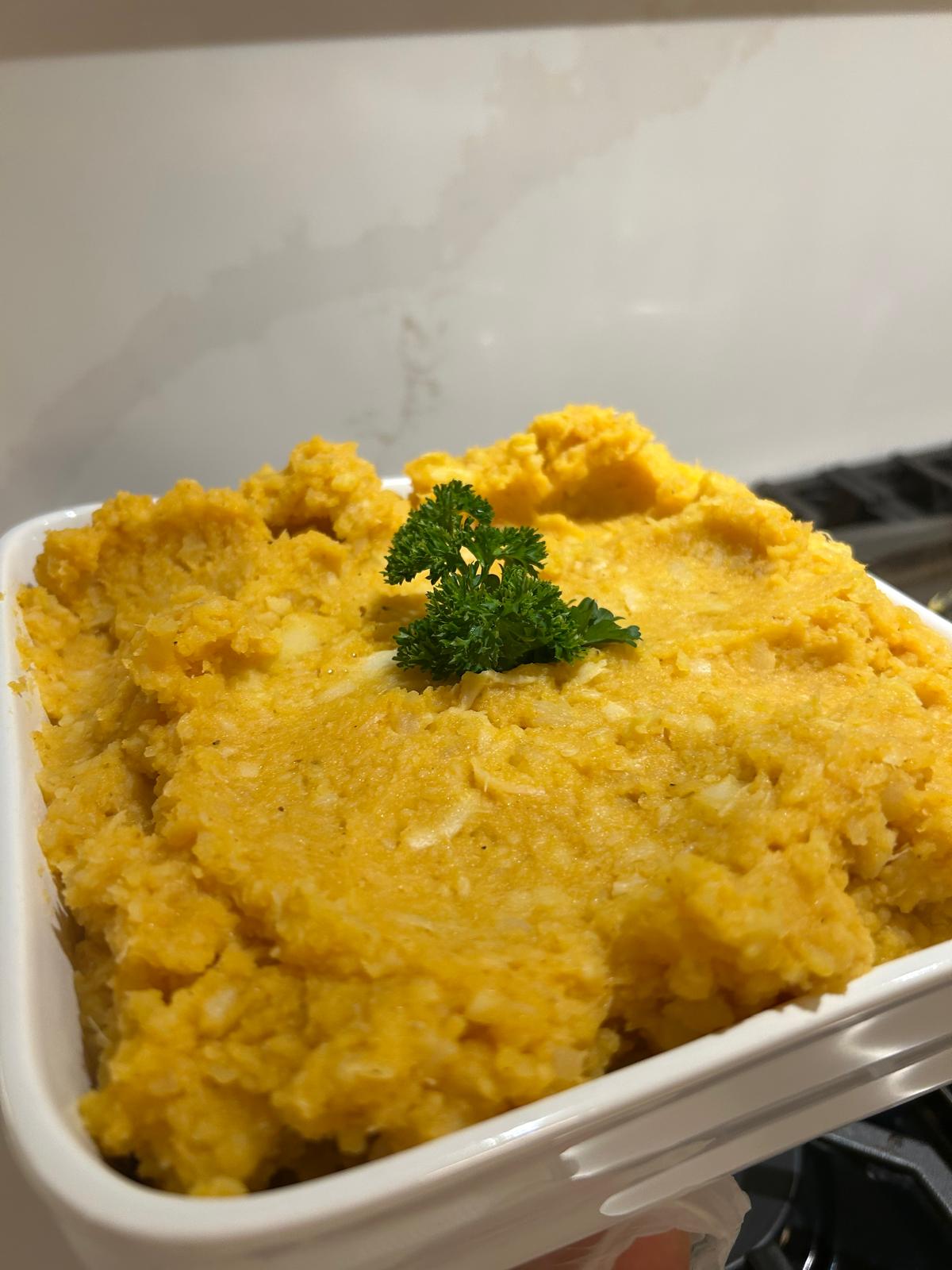 Pumpkin and Root Vegetable Mash