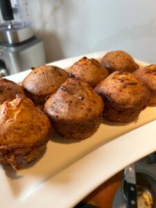 Bacon Parmesan popovers