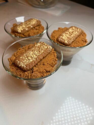 Biscoff Mousse Cups