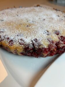 Cranberry tart