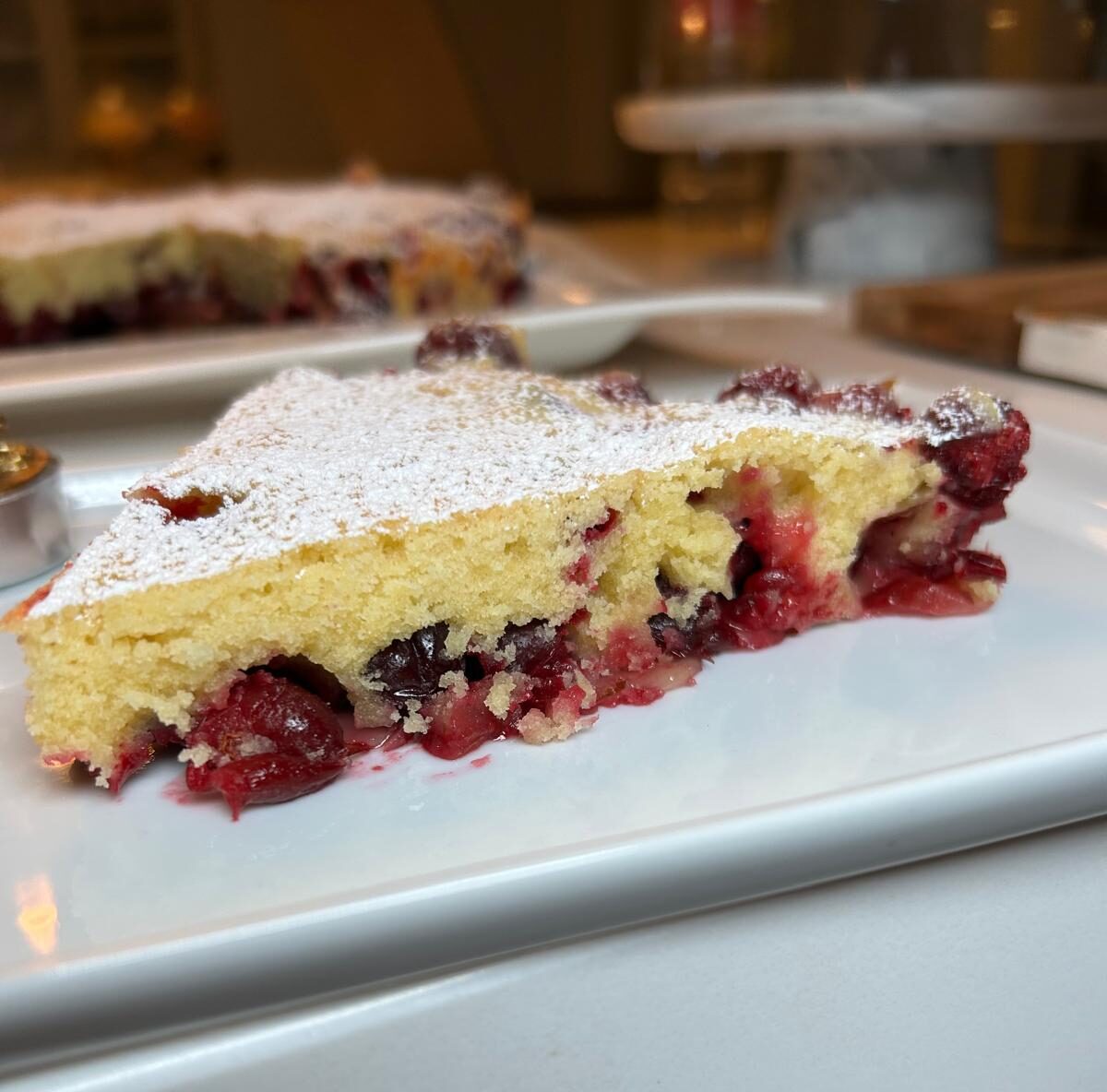 Cranberry tart