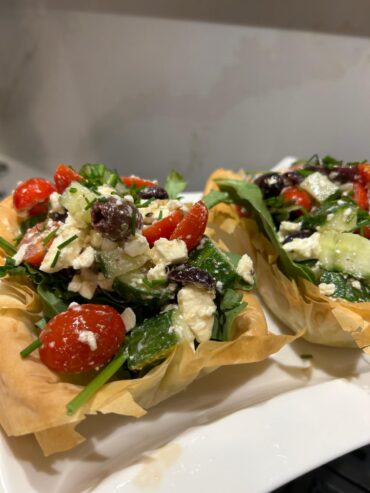 Greek phyllo cups