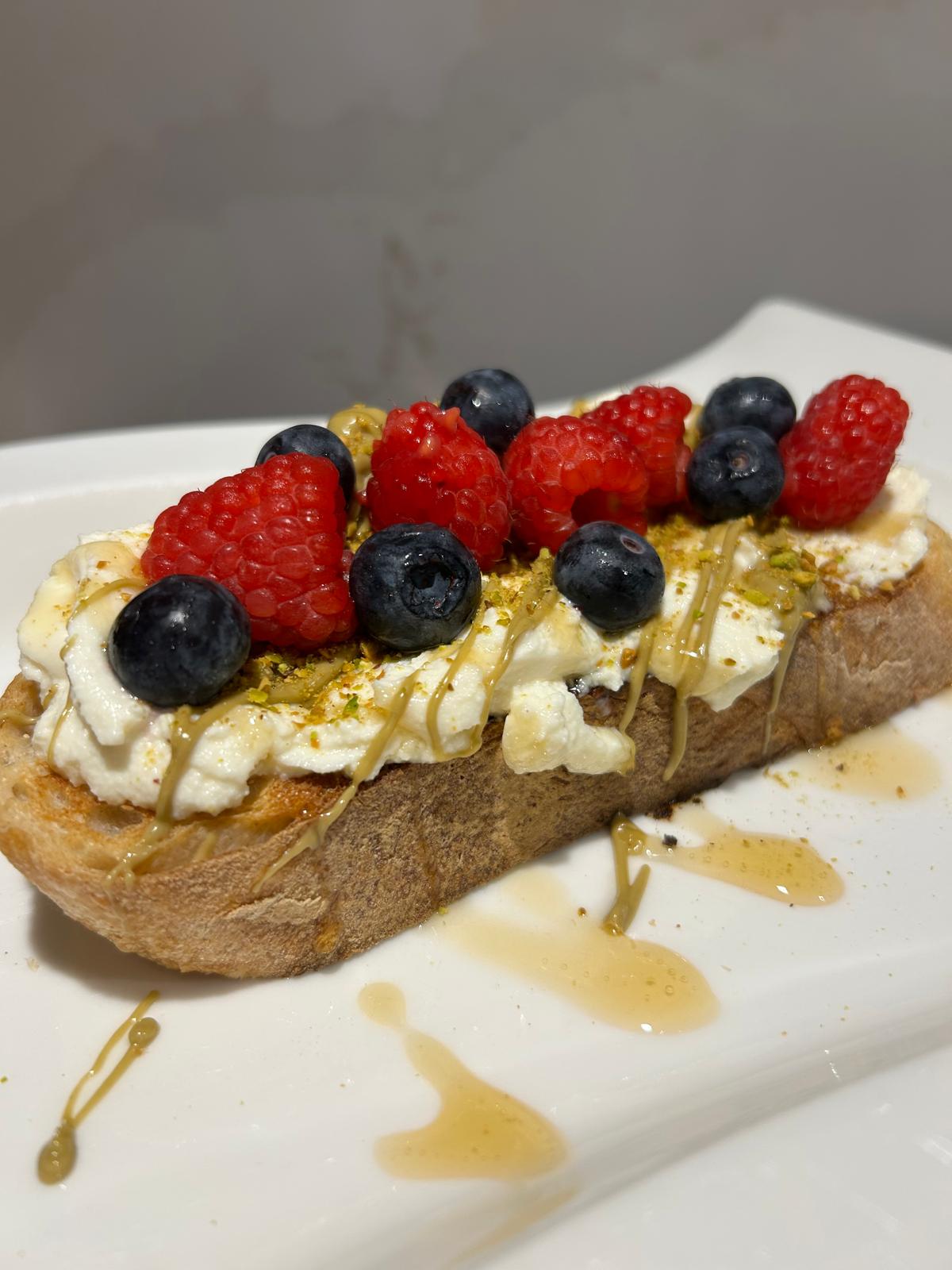 Honey Pistachio Toast