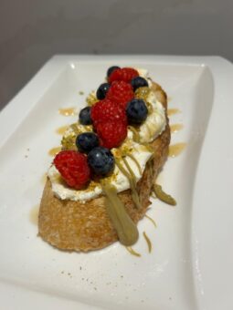 Honey Pistachio Toast