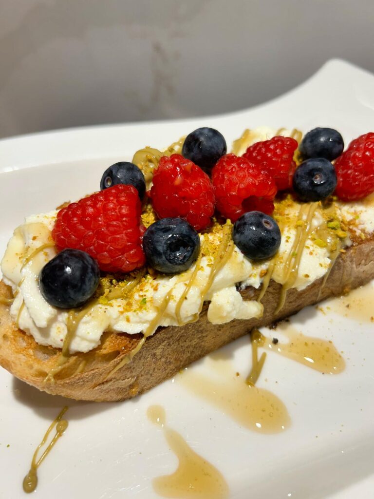 Honey Pistachio Toast