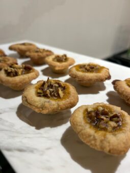 Mini Pecan Pumpkin Pies