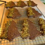 Chocolate Pistachio Christmas Trees