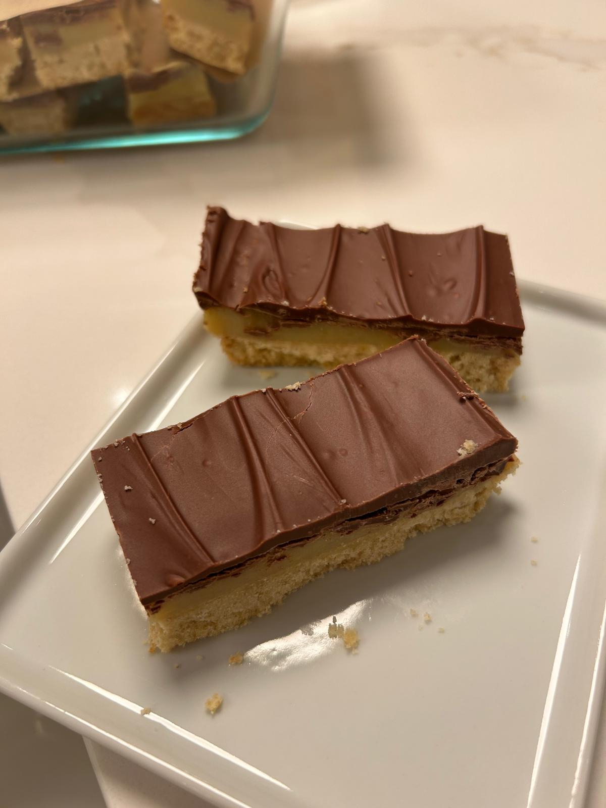 Homemade Twix Bars