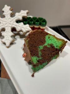 Mint Chocolate Fudge Swirl Cake