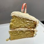 White Chocolate and Vanilla Peppermint Cake