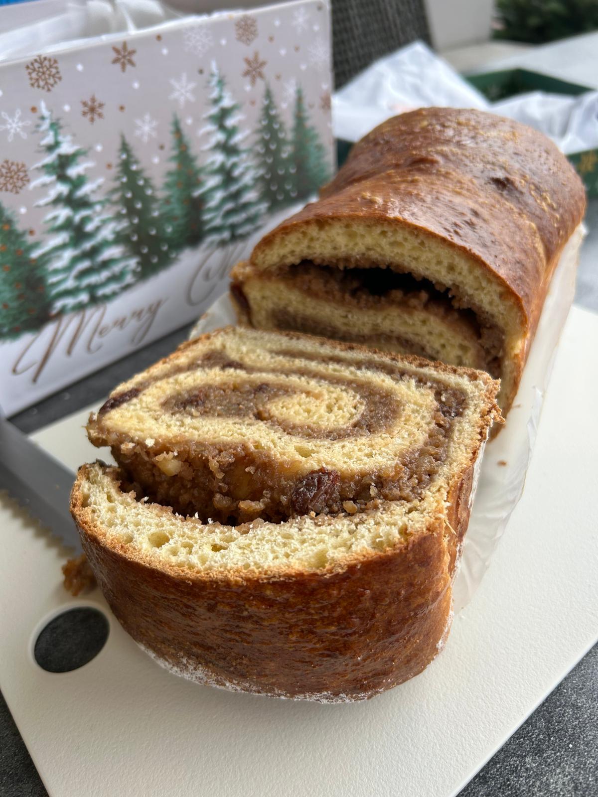 Potica Croatian walnut roll